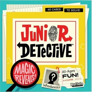 NEW IN BOX • Junior Detective Game By Buffalo Games 🔎